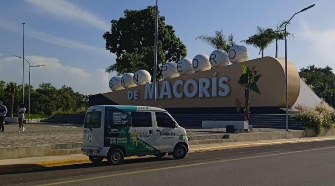 Vehículo BioPests en cobertura regional, San Macorís